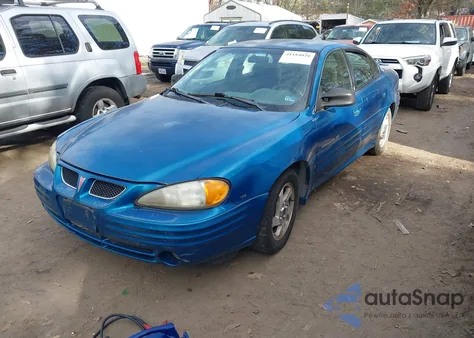 2000 Pontiac Grand Am Se1 из США, поврежденный, VIN 1G2NF52E1YM780383